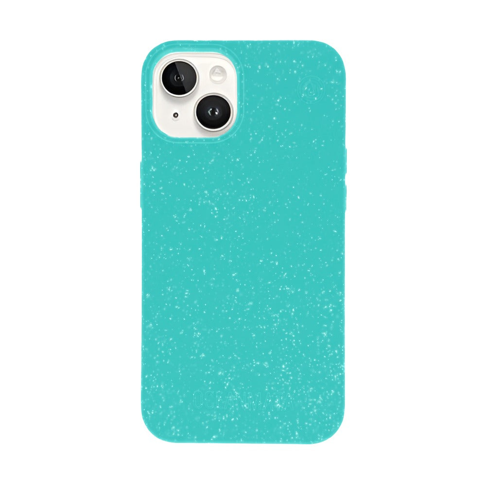iPhone 14 case - turquoise - sustainable