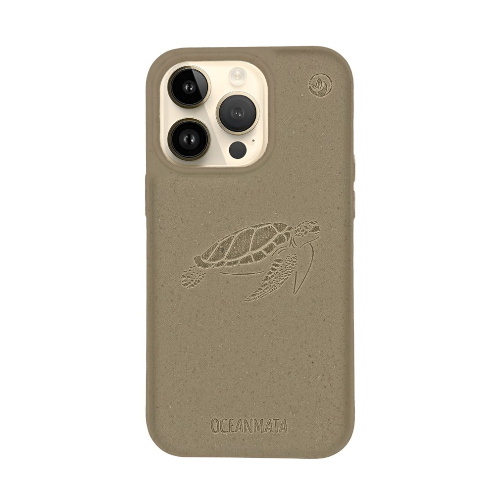 iPhone 14 Pro Max case - green - "TURTLE" - sustainable