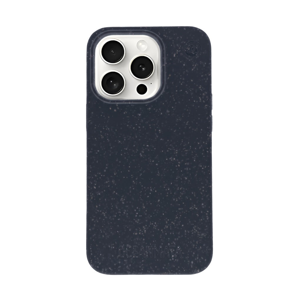 iPhone 15 pro max case - black - sustainable