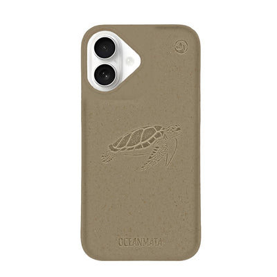 iPhone 16 case - green - "TURTLE" - sustainable
