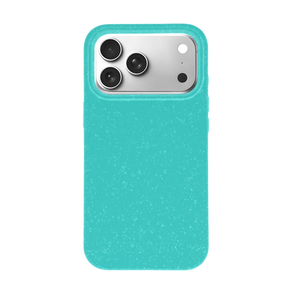 iPhone 18 Pro / 17 Pro Hülle - türkis - nachhaltig