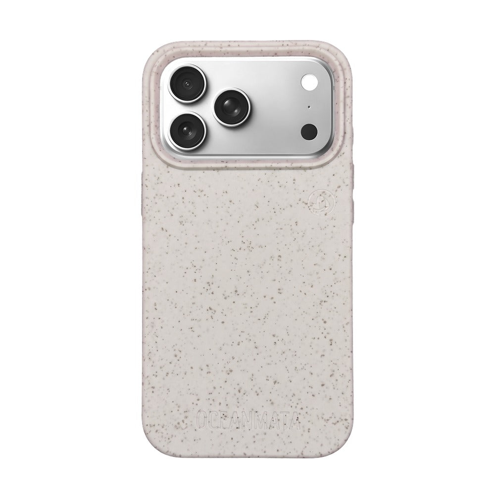 iPhone 18 Pro / 17 Pro Hülle - weiß - nachhaltig