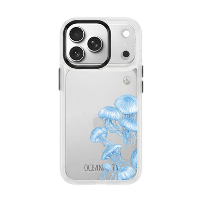 Samsung S26+ Hülle -  qualle blau - "Jellies" - nachhaltig