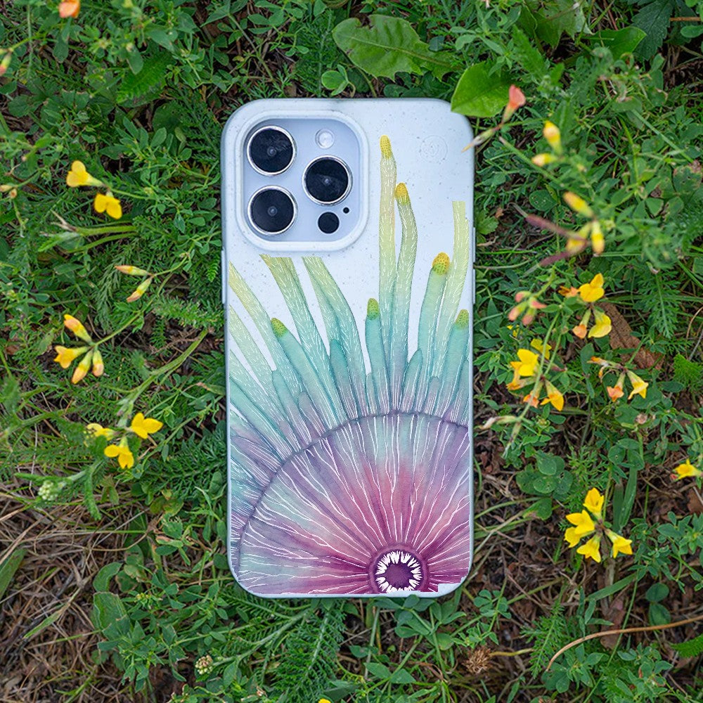 Biologisch abbaubare Handyhülle iPhone 13 pro Jellybutton — kompostierbar — Bonus