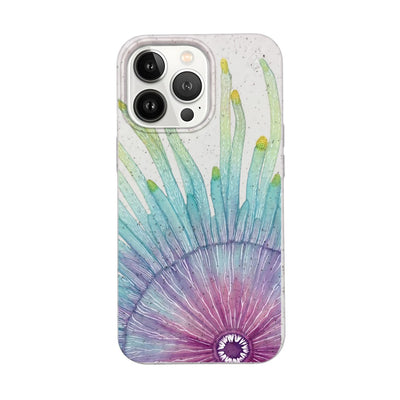 iPhone 13 Pro Case - white - "jellybutton" - sustainable