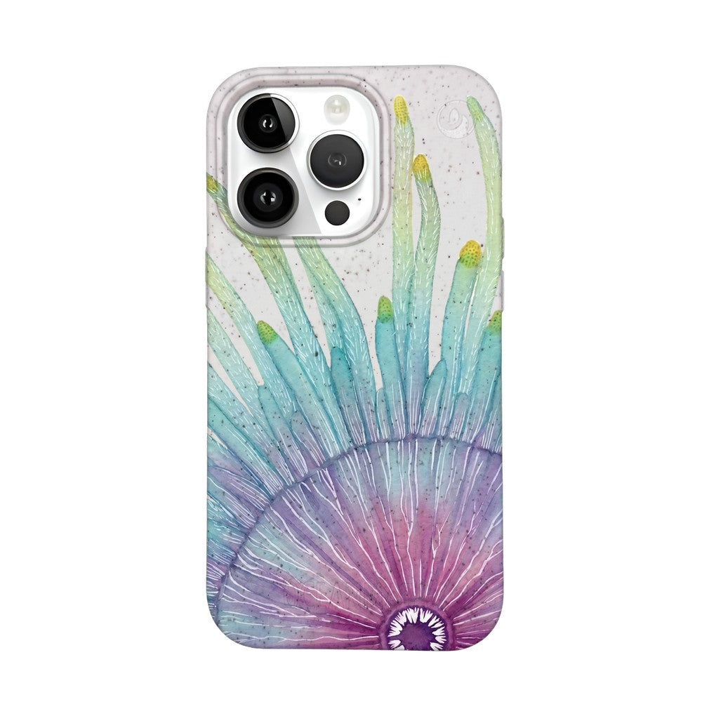 iPhone 14 pro max Hülle - weiß - "jellybutton" - nachhaltig