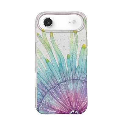 iPhone 17 Air Hülle - weiß - "jellybutton" - nachhaltig