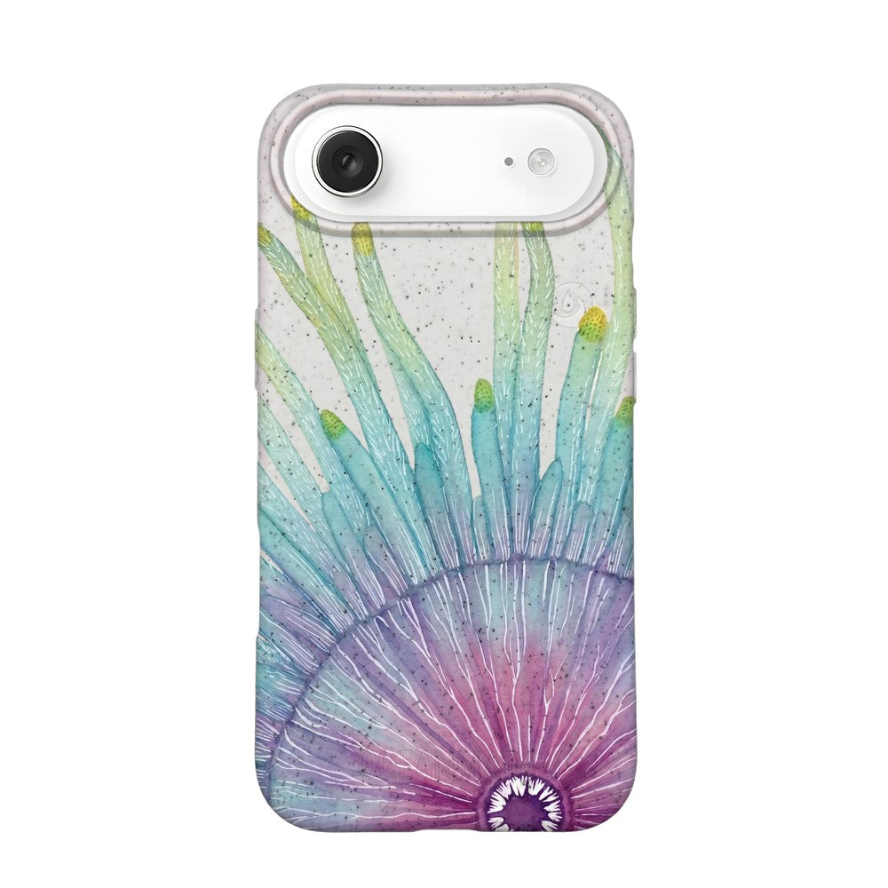 iPhone 17 Air Hülle - weiß - "jellybutton" - nachhaltig