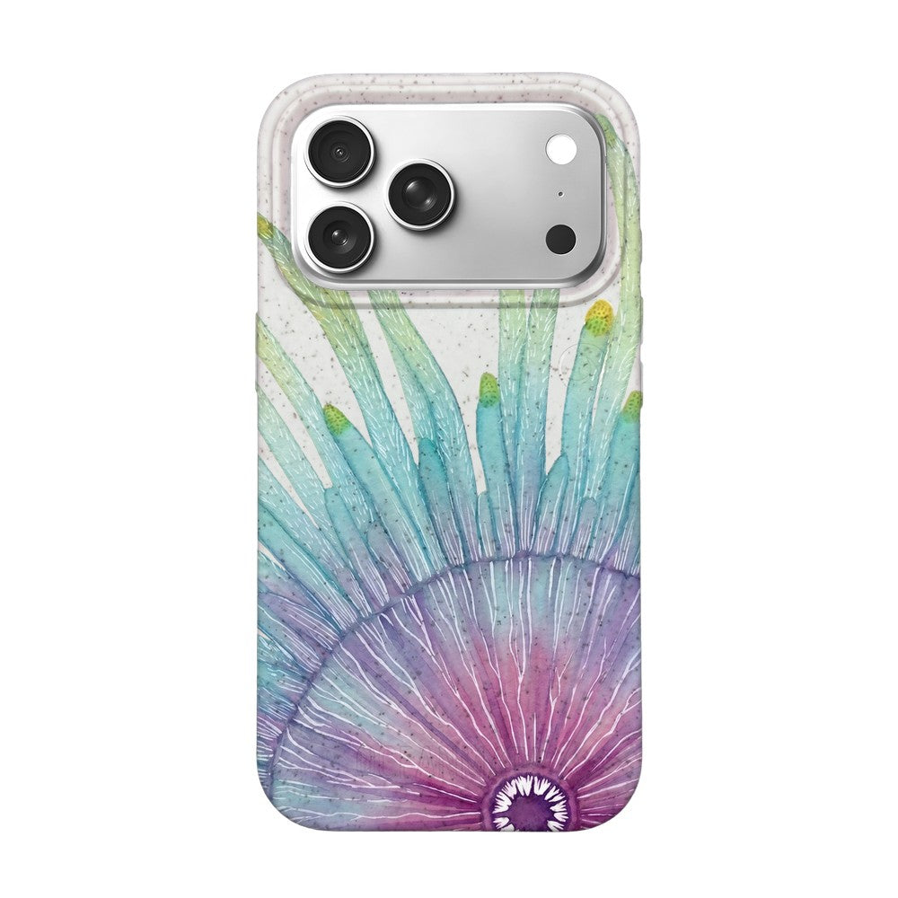 iPhone 17 pro max Hülle - weiß - "jellybutton" - nachhaltig
