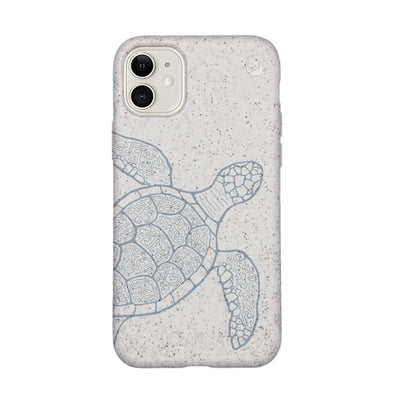 iPhone 11 Hülle - Schildkröte bunt - "Kura-Kura" - nachhaltig