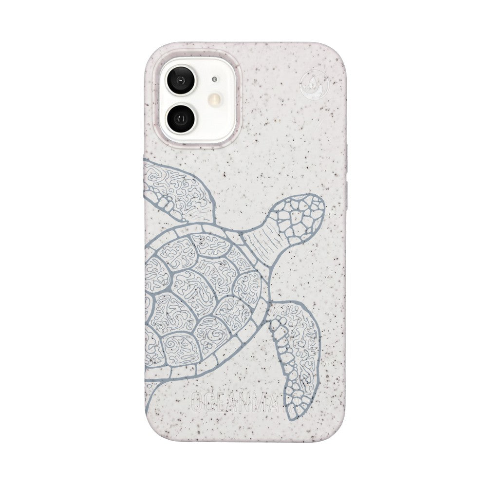 iPhone 12 mini Case - Colorful Turtle - "Kura-Kura" - sustainable