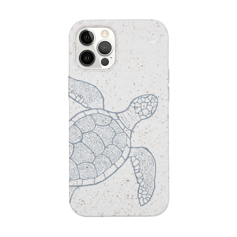 iPhone 12 Pro / iPhone 12 Case - Colorful Turtle - "Kura-Kura" - Sustainable