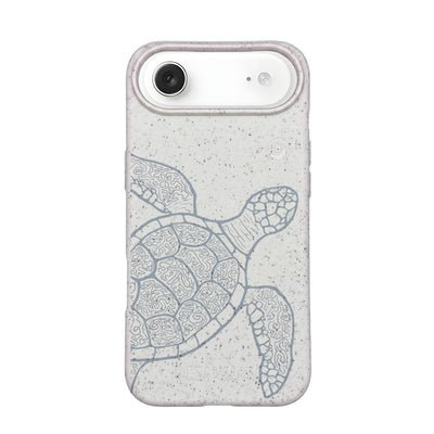 iPhone 17 Air Hülle - Schildkröte bunt - "Kura-Kura" - nachhaltig