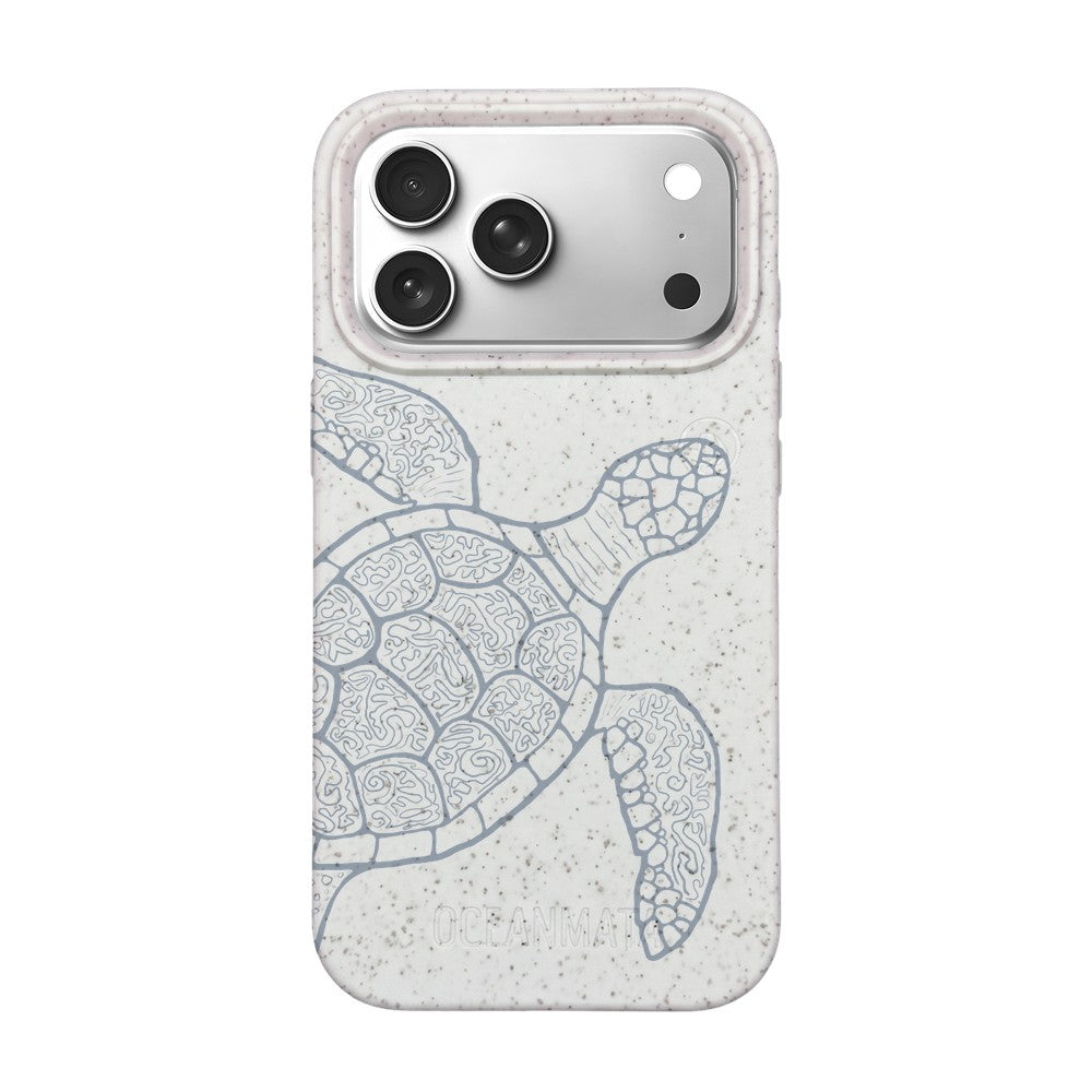 iPhone 17 Pro Case - Colorful Turtle - "Kura-Kura" - sustainable