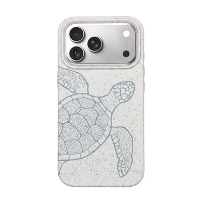 iPhone 17 pro max Hülle - Schildkröte bunt - "Kura-Kura" - nachhaltig