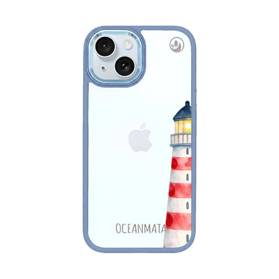 iPhone 15 Case - Lighthouse blue - "Lighthouse" - sustainable