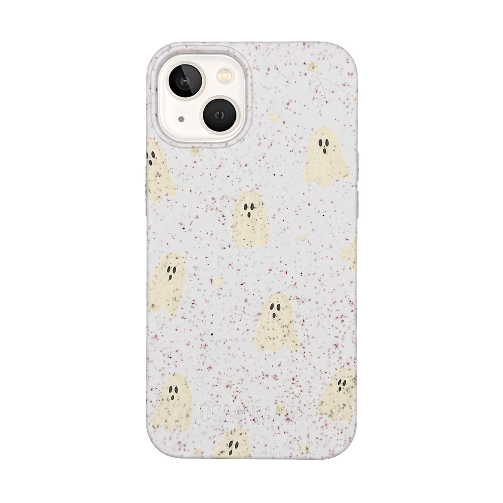 iPhone 13 Case - Ghost White - "LittleGhost" - sustainable