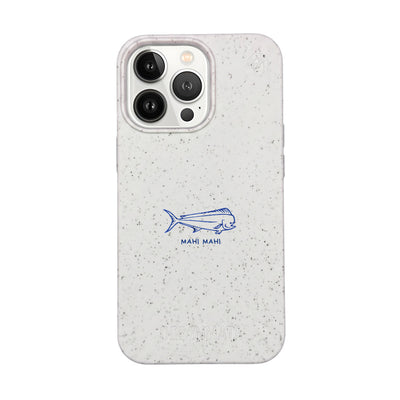 iPhone 13 Pro Case - Fish white - "MahiMahi" - sustainable