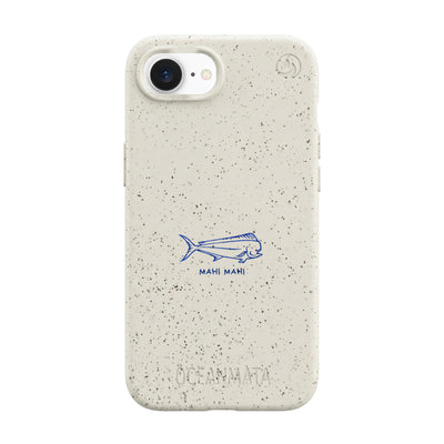 iPhone 16e/17e Hülle - Fisch weiß - "MahiMahi" - nachhaltig