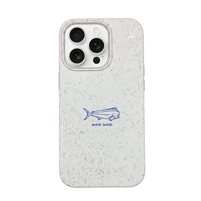 iPhone 16 pro max Hülle - Fisch weiß - "MahiMahi" - nachhaltig