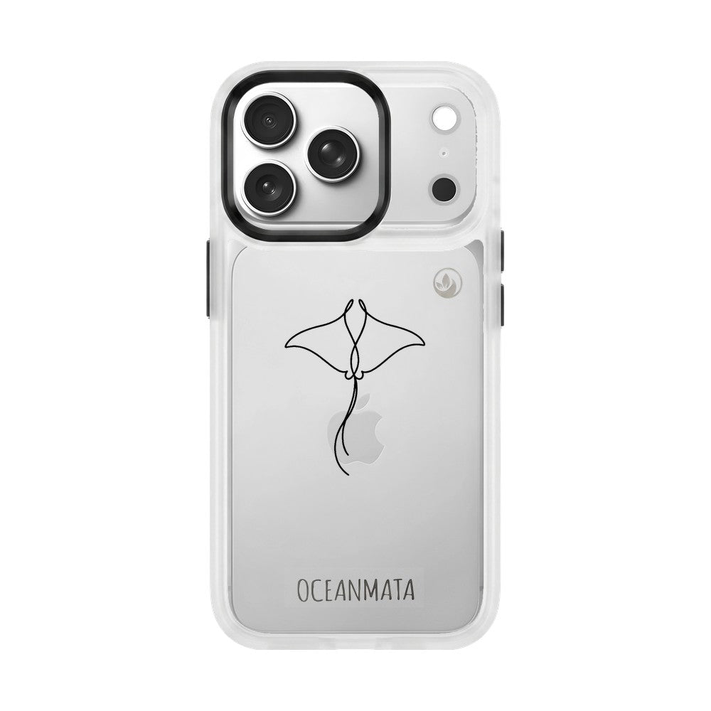 iPhone 17 Pro Case - Manta ray - "Mantaray" - sustainable