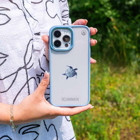 Samsung S24 Ultra Hülle - Turtle blau - "Shellie" - nachhaltig
