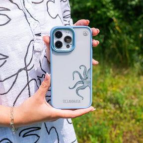 iPhone 11 pro Hülle - Oktopus blau - "TentacleTheory" - nachhaltig