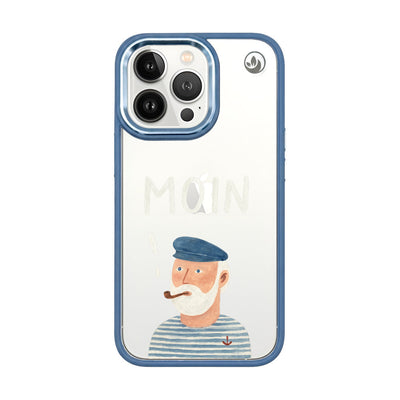 iPhone 13 Pro Case - Moin Blue - "East Frisian" - sustainable