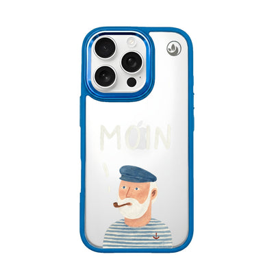 iPhone 16 Pro Case - North Blue - "East Frisian" - Sustainable