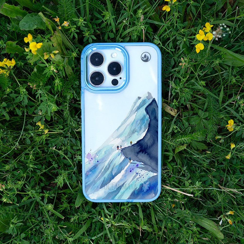Nachhaltige Handyhülle Samsung S25+ Mountainblue — Bonus
