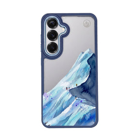 Nachhaltige Handyhülle Samsung S25+ Mountainblue — Vorderseite