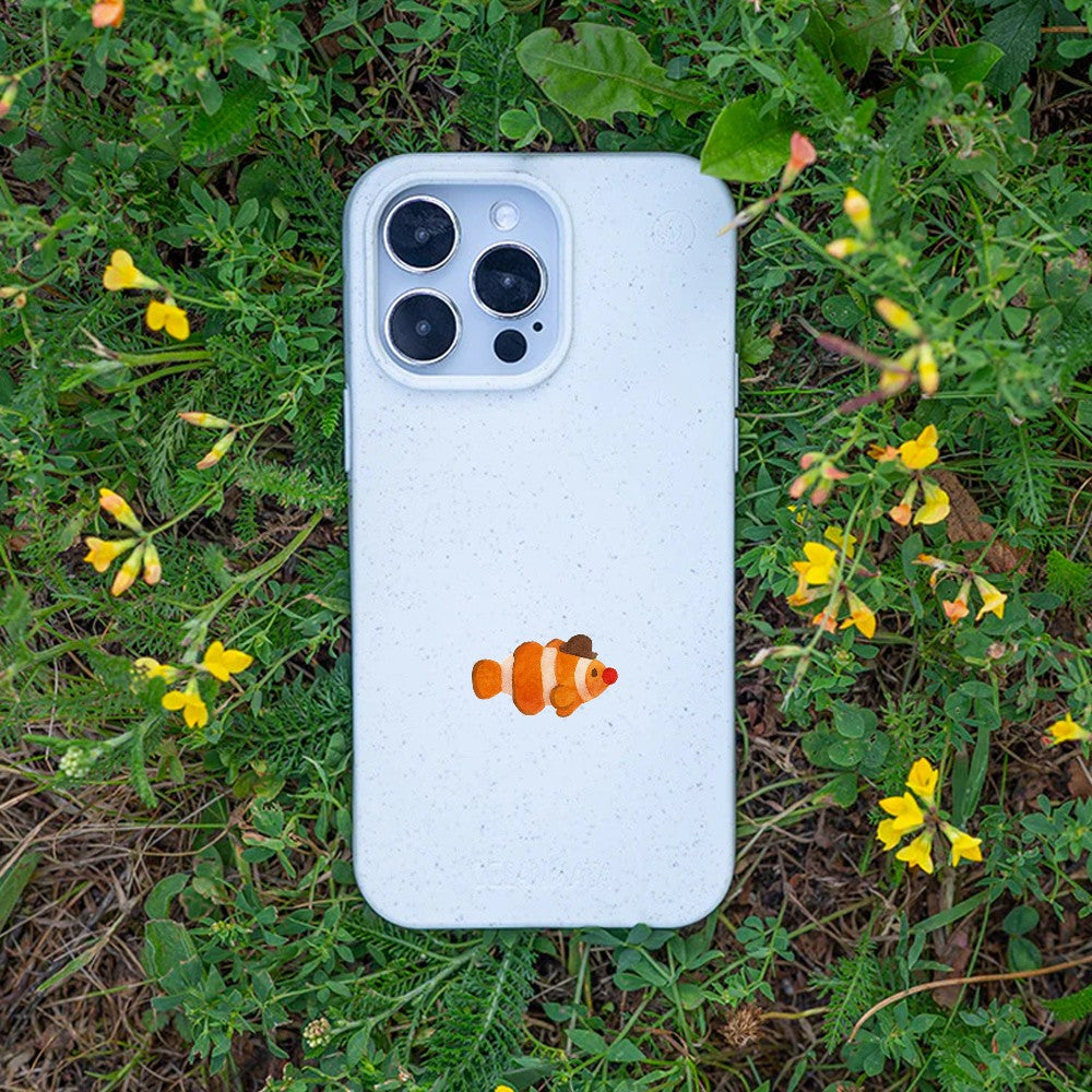 Biologisch abbaubare Handyhülle iPhone 11 Mrclownfish — kompostierbar — Bonus