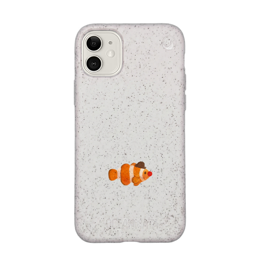 iPhone 11 Case - Clownfish white - "Mr. Clown-Fish" - sustainable