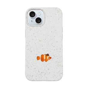 Biologisch abbaubare Handyhülle iPhone 15 Mrclownfish — kompostierbar — Vorderseite