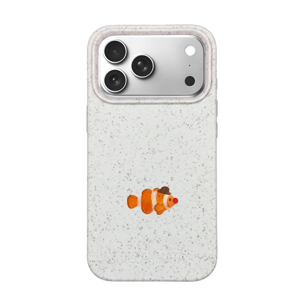 Biologisch abbaubare Handyhülle iPhone 18 Pro Max / 17 Pro Max Mrclownfish — kompostierbar — Vorderseite