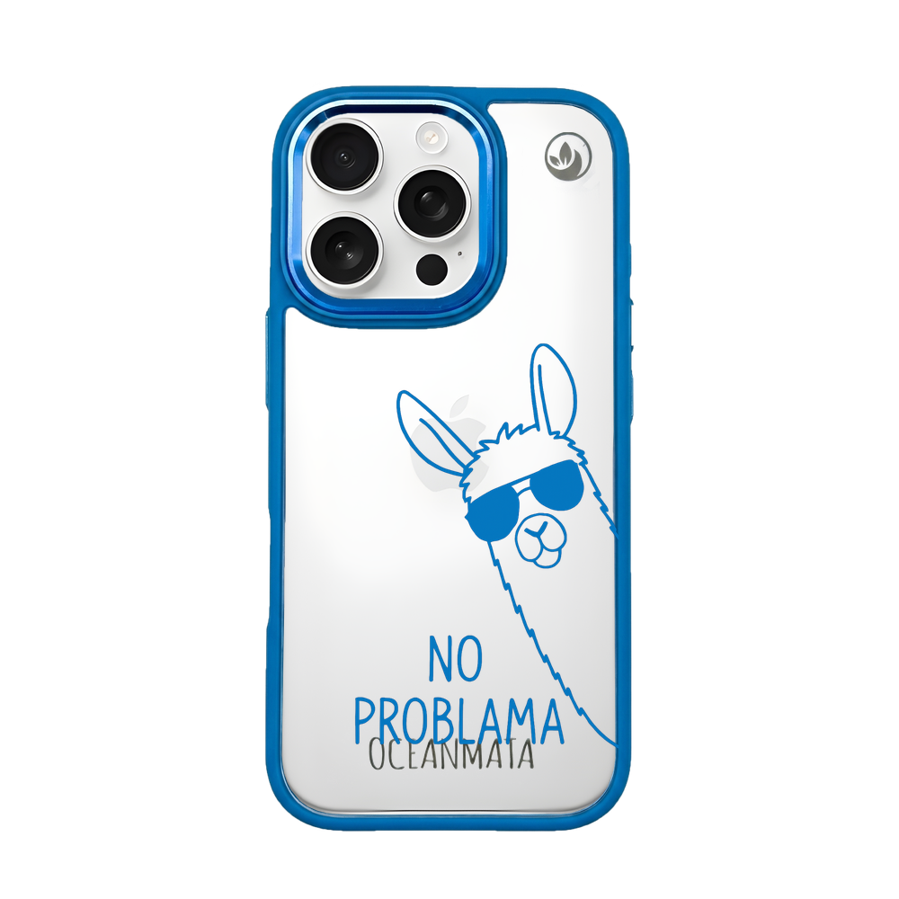 iPhone 16 pro max Hülle - Lama - "No Problama" nachhaltig