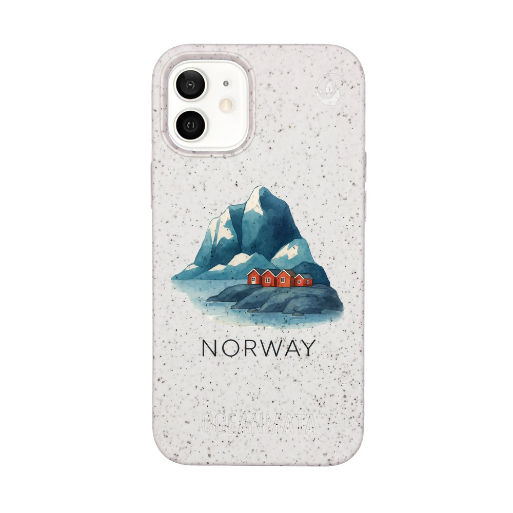 iPhone 12 mini Case - Norway white - "Norway" - sustainable