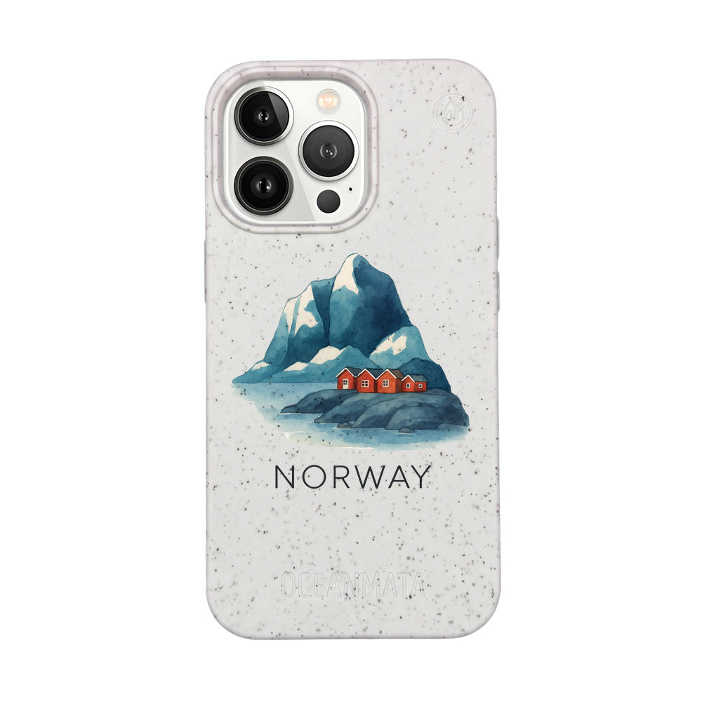 iPhone 13 Pro Max Case - Norway white - "Norway" - sustainable