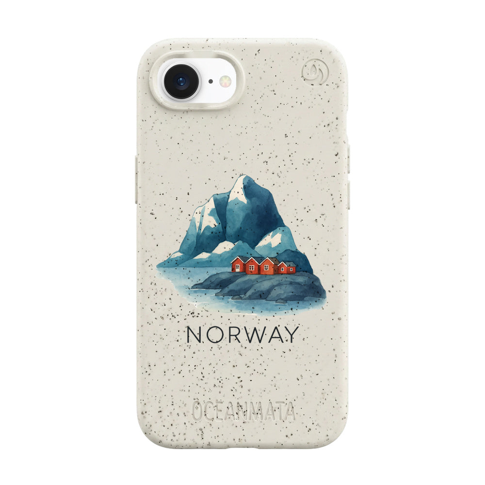 iPhone 16th/17th Gen Case - Norway white - "Norway" - sustainable