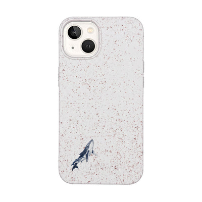 iPhone 13 Hülle - Buckelwal weiß - "OceanLullaby" - nachhaltig