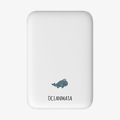 Powerbank MagSafe - "Captain Whale" - nachhaltig