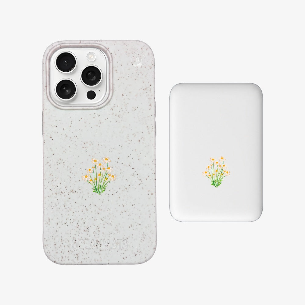 Powerbank MagSafe - "Daisy" - nachhaltig