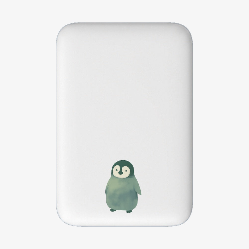 Powerbank MagSafe - "HappyPinguin" - nachhaltig