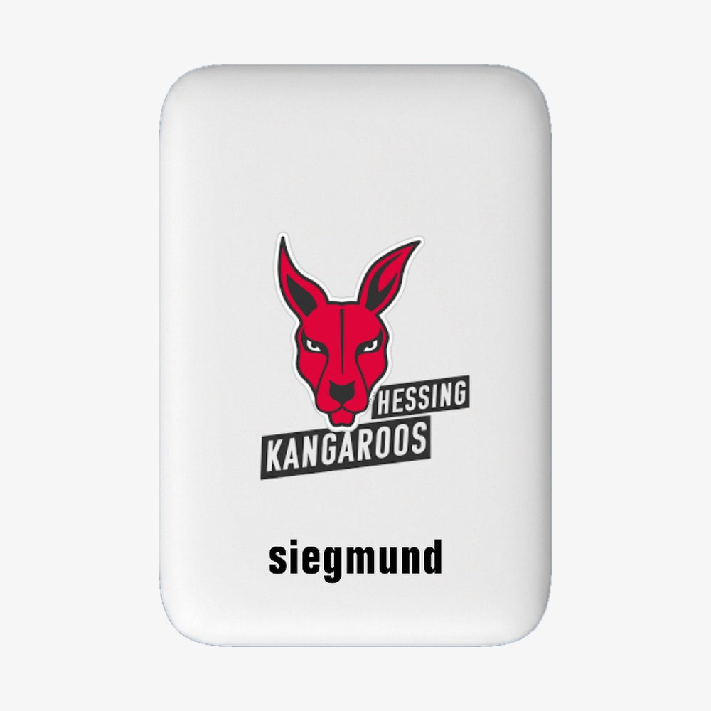 Powerbank MagSafe - "Hessing Kangaroos" - nachhaltig