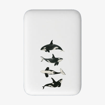 Powerbank MagSafe - "OrcaFamily" - nachhaltig