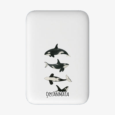 Powerbank MagSafe - "OrcaFamily" - nachhaltig
