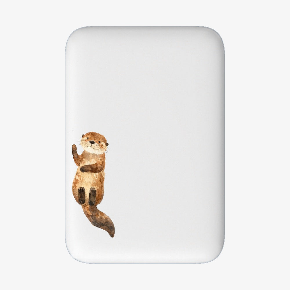 Powerbank MagSafe - "otterlove_right" - nachhaltig