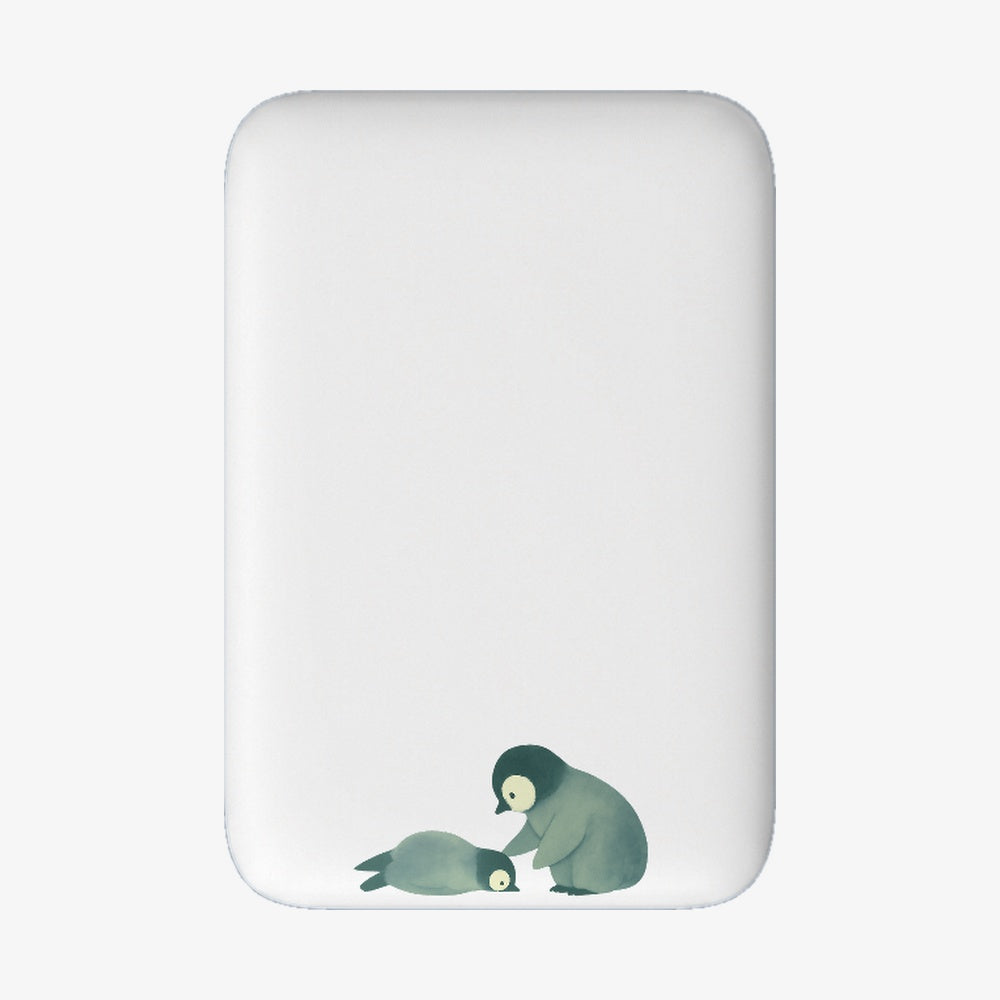 Powerbank MagSafe - "pinguinhelp" - nachhaltig