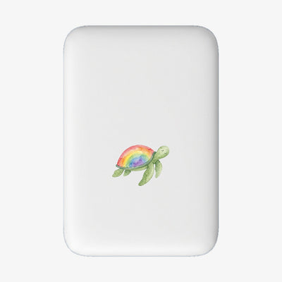 Powerbank MagSafe - "Queertle" - nachhaltig