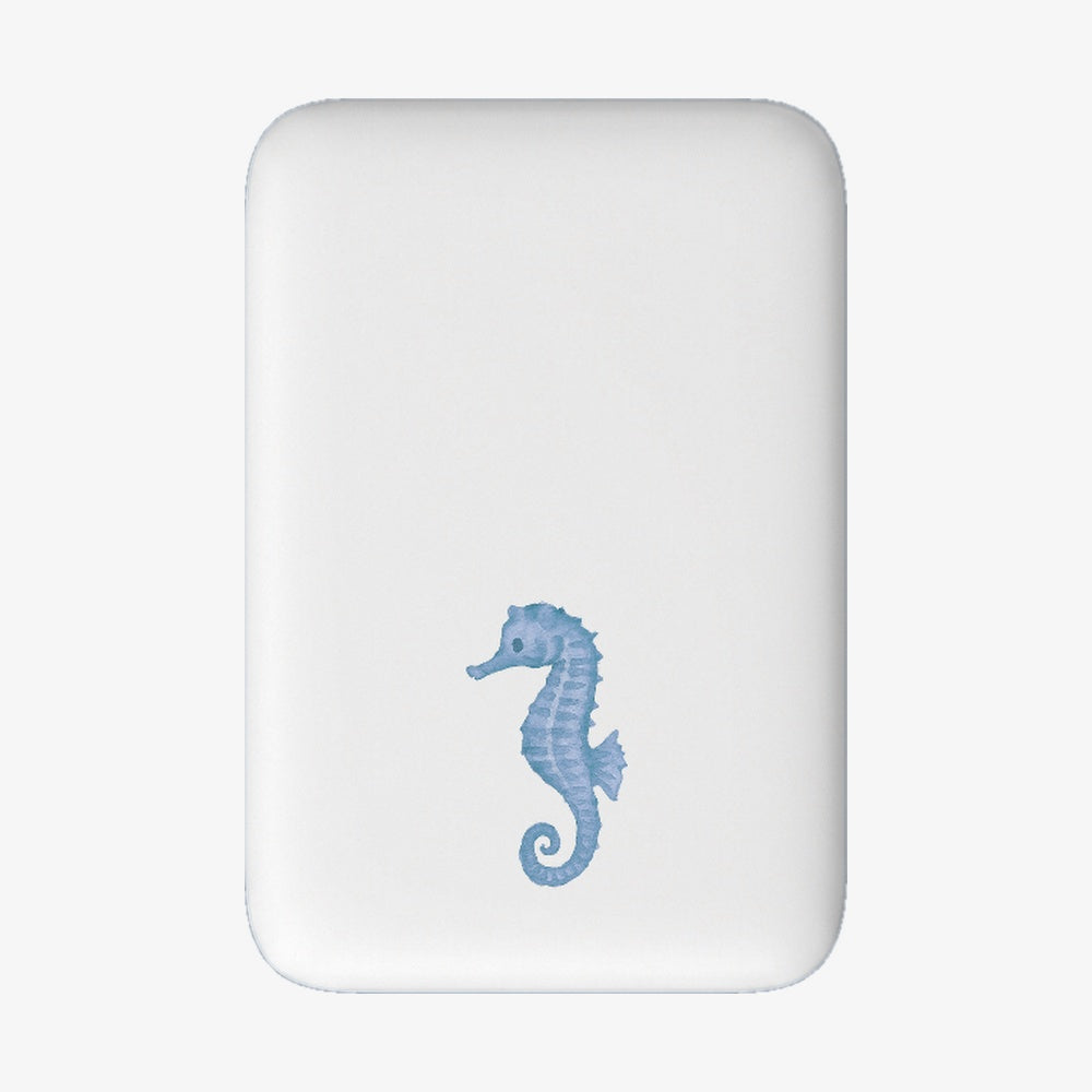 Powerbank MagSafe - "SeahorseTale" - nachhaltig